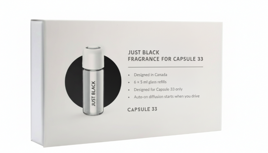 JUST BLACK (unisex) Refill Fragrances 6x bottles