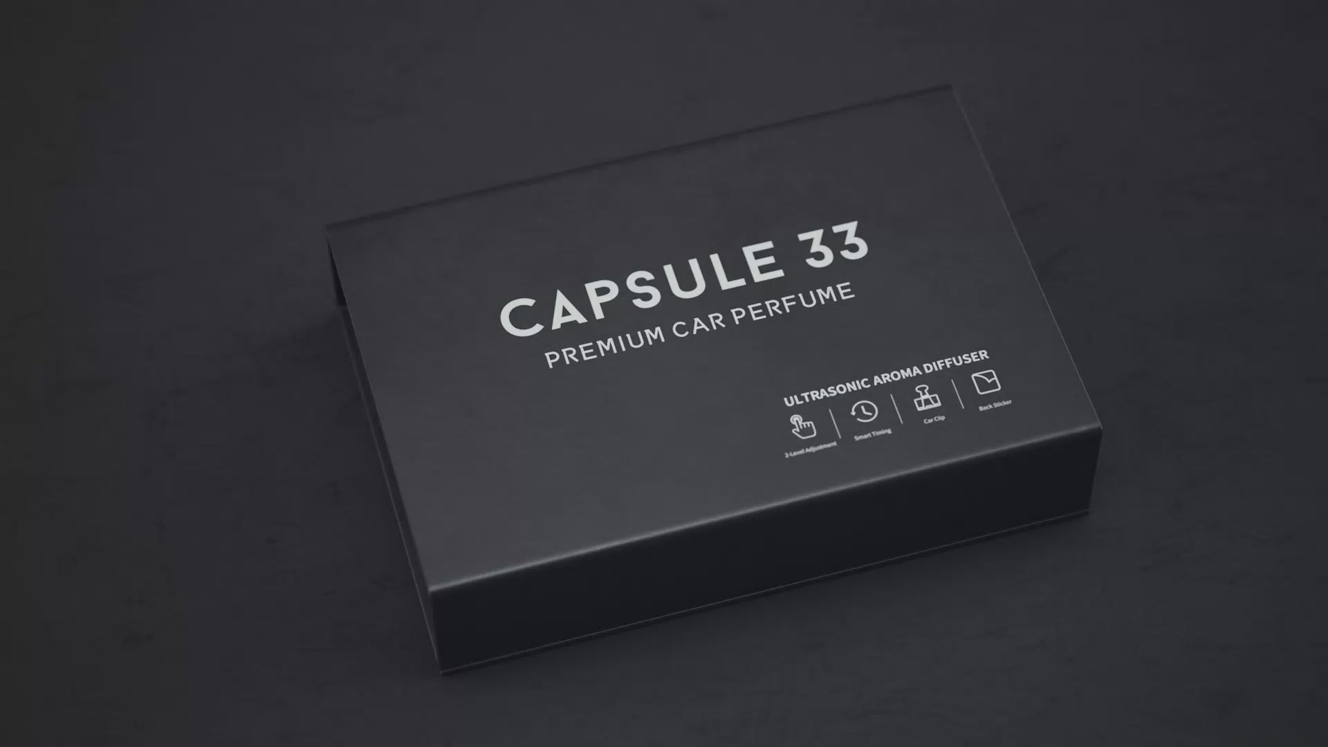 Load video: Capsule 33, Car Diffuser, Car air freshener  Car Perfume,